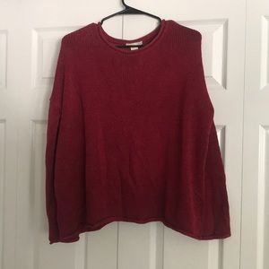 Red sweater